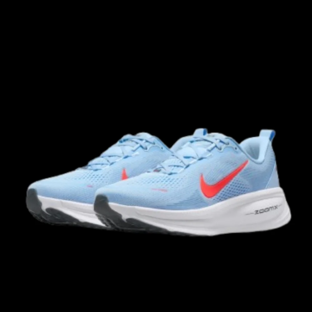 Nike Air Zoom Vomero 18 Running Mens Ice Blue White Bright Crimson